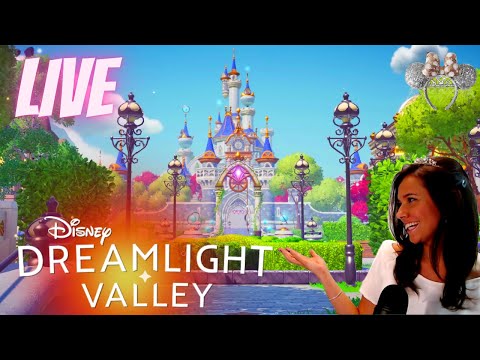 Disney Dreamlight Valley Gameplay Walkthrough with Kittyarris LIVE! Day 1 - YouTube