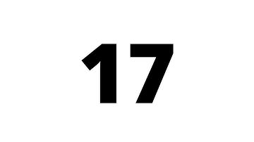 17 Second Countdown Timer White Screen With Sound Effect