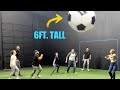 We Played Soccer With A GIANT Ball! *Scary*