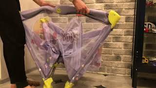 Онлайн Трейд.ру — Манеж Happy Baby "Alex", Цвет Violet