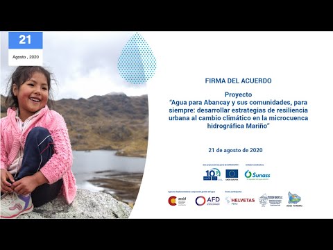 El proyecto Agua para Abancay y sus Comunidades PERU