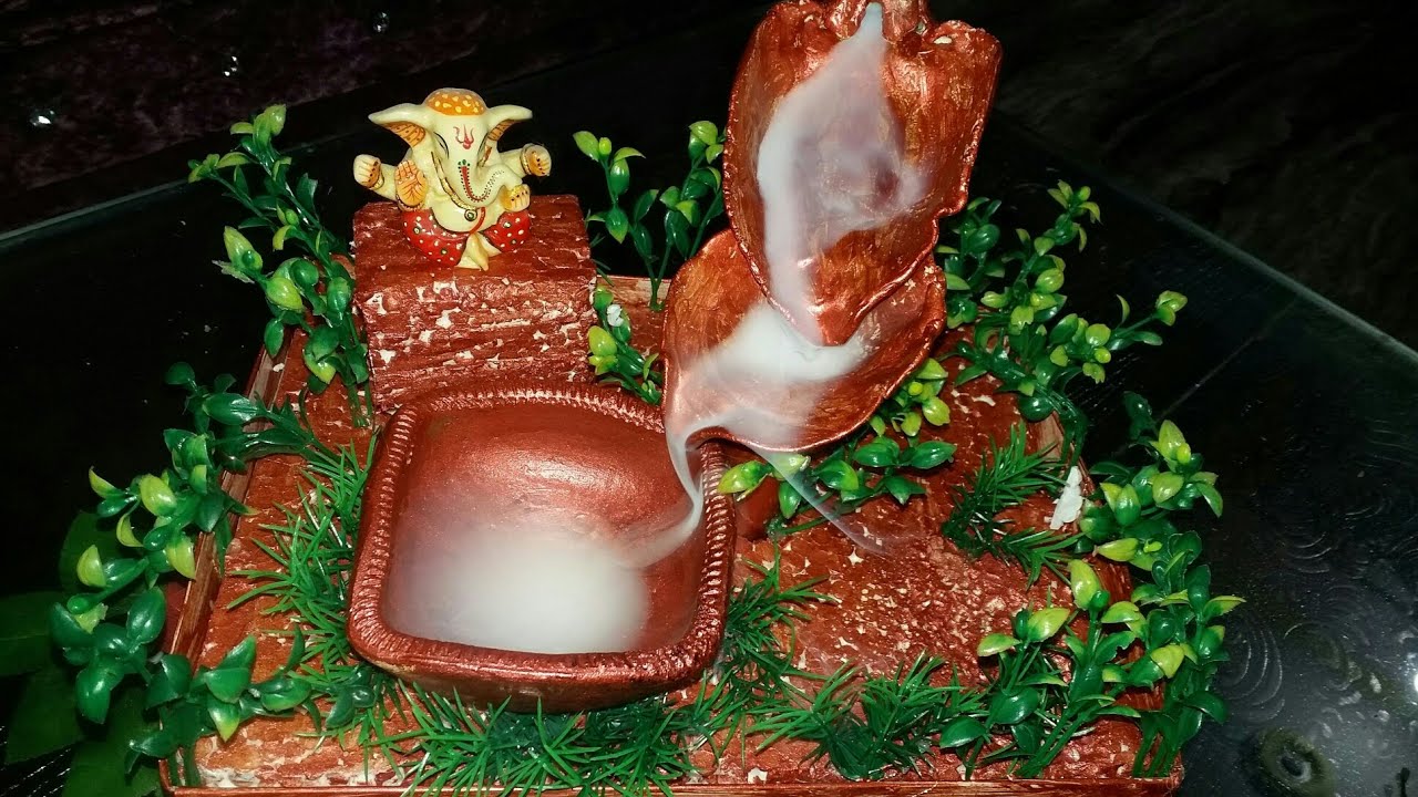 How to make Smoke Fountain DIY Smoke Fall Incense Burner Lord