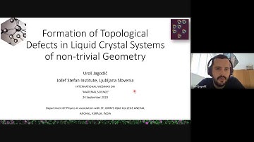 Formation of topological defects in systems with non-trivial Geometry