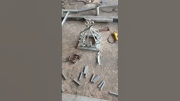 làm phần thô CỬA CỔNG SẮT MỸ THUẬT cho khách ở bình phước/ptvl 45