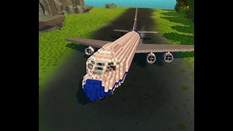 Scrap Mechanic Passenger Plane [WIP] #Shorts