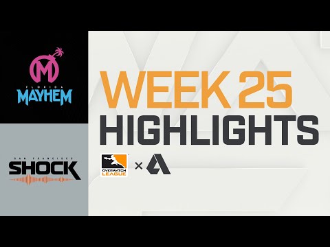 Akshon Highlights | Florida Mayhem vs San Francisco Shock | Week 25 | NA Day 1