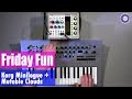 Friday fun  synth jam korg minilogue and mutable instruments clouds