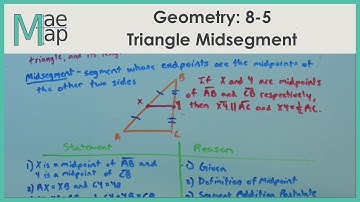 Geometry: 8-5 Triangle Midsegment