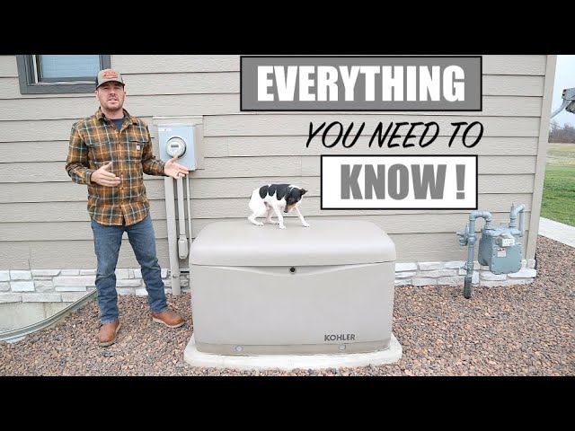 HOME STAND-BY GENERATOR....EVERYTHING you need to KNOW!
