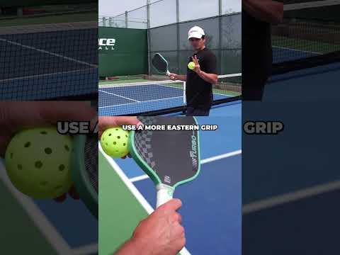 How to Hit a Reverse Smash in Pickleball