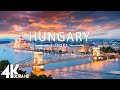 Flying over hungary 4k u relaxing music along with beautiful natures  4k ultra.