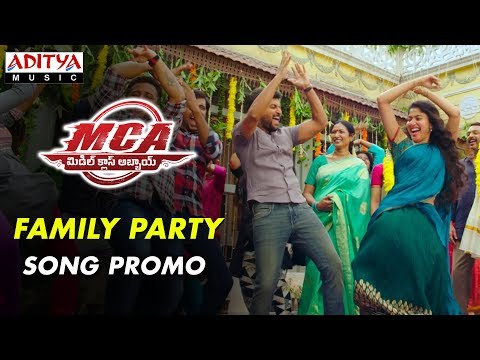 family-party-song-promo-|-mca-movie-songs-|-nani,-sai-pallavi-|-dsp-|-dil-raju,-sriram-venu