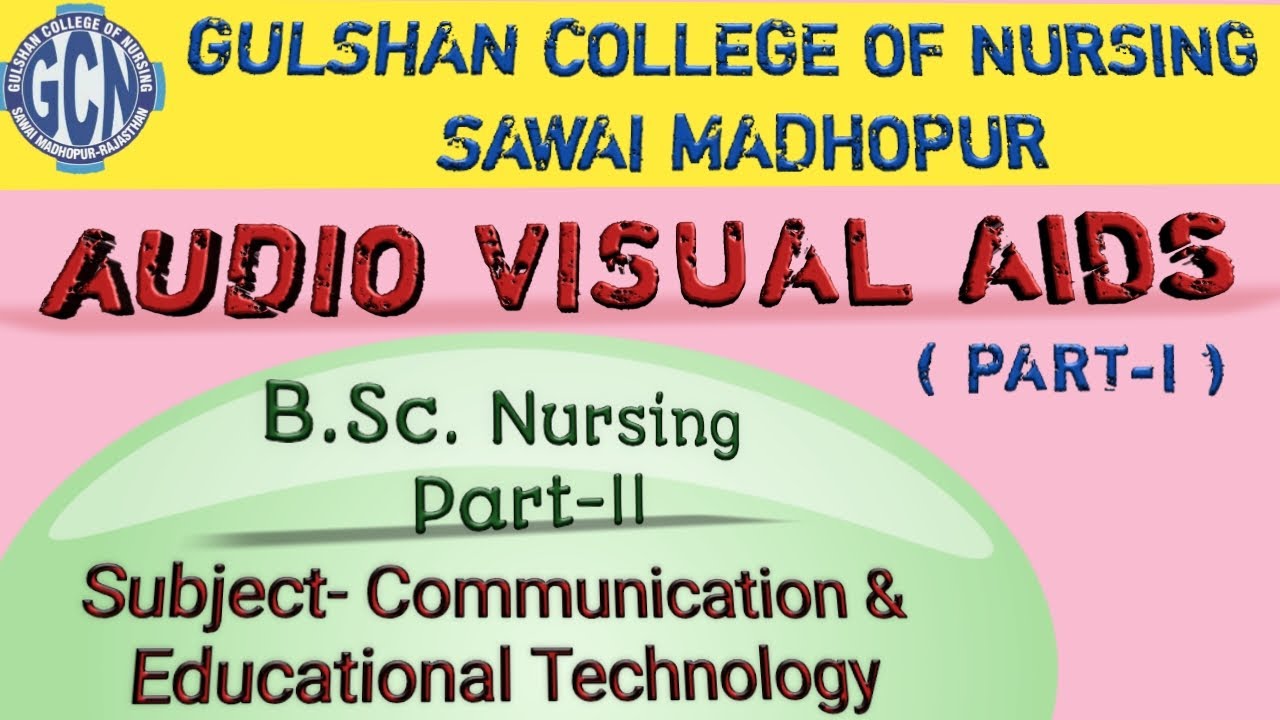 Audio Visual Aids (part1) YouTube