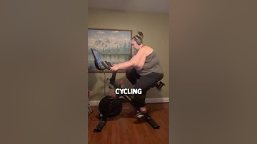 She lost 200 lbs using indoor exercise bike🤯