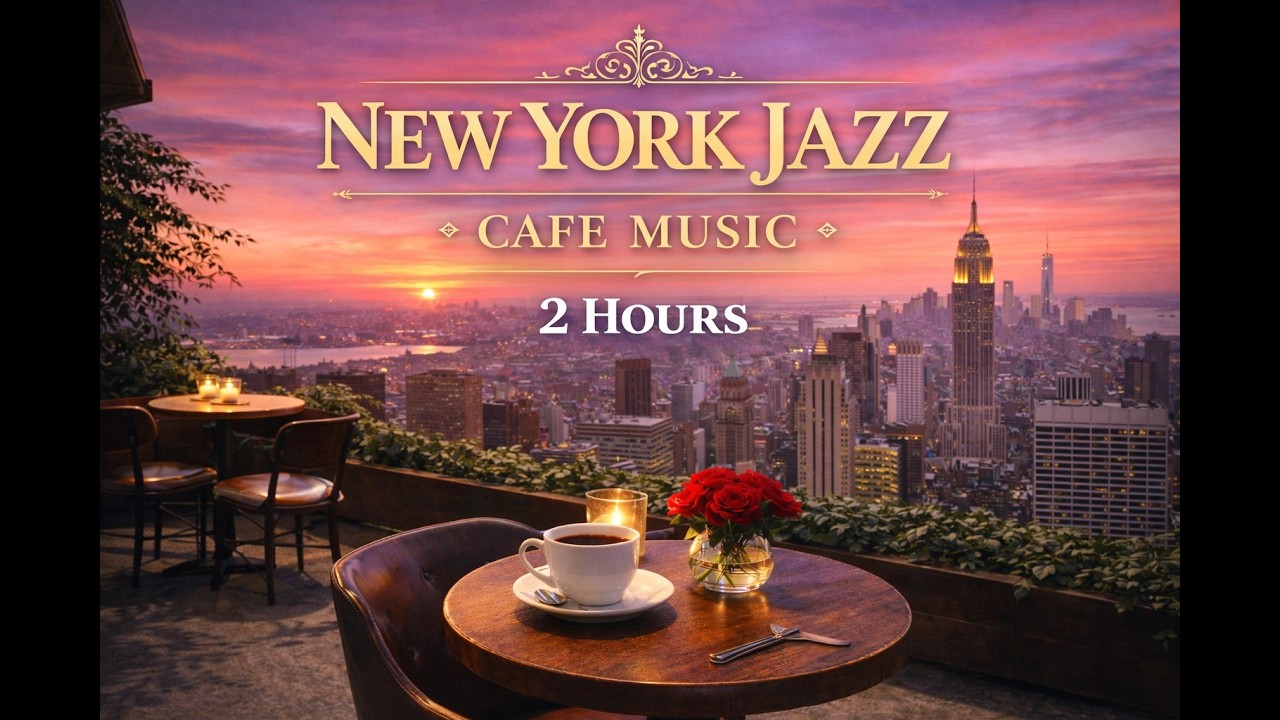 2 Hours of New York Calm Jazz Café Music for Study, Work, and Deep Focus – Vol.16