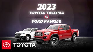 2023 Toyota Tacoma vs 2023 Ford Ranger | Toyota