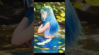 Lofi Sights & Sounds Shorts Blue Spring relax chill study music #music #lofirelaxingbeats #lofihip