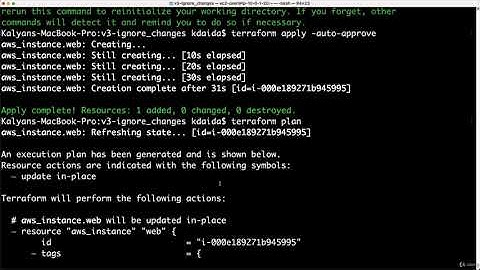 39. Terraform lifecycle Meta Argument   ignore changes implement and test