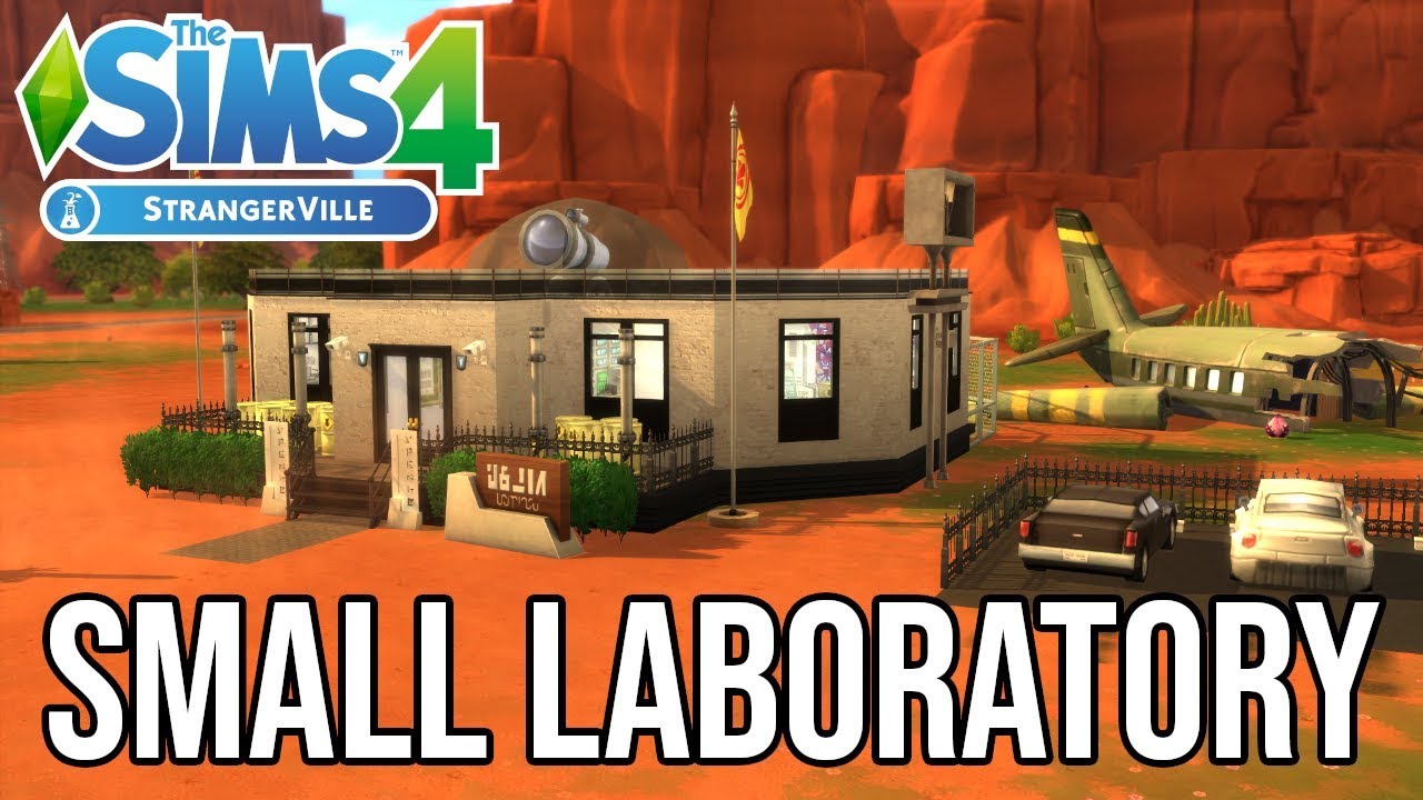 The Sims 4: StrangerVille || Small Laboratory [NO CUSTOM CONTENT] - YouTube