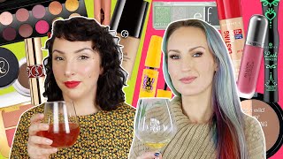 Save or Splurge? If We Had To Replace All Our Makeup | WINE TIME