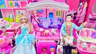 Toy asmr ❤️ Barbie Princess Playset ASMR Satisfying with Unboxing | Review Toys screenshot 3