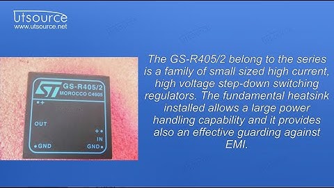 GS-R405/2 Isolated DC/DC Converter, Utsource