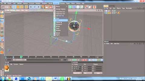 Plantets (part 2) - Key framing Objects, text and camerea - Cinema 4D tutorials