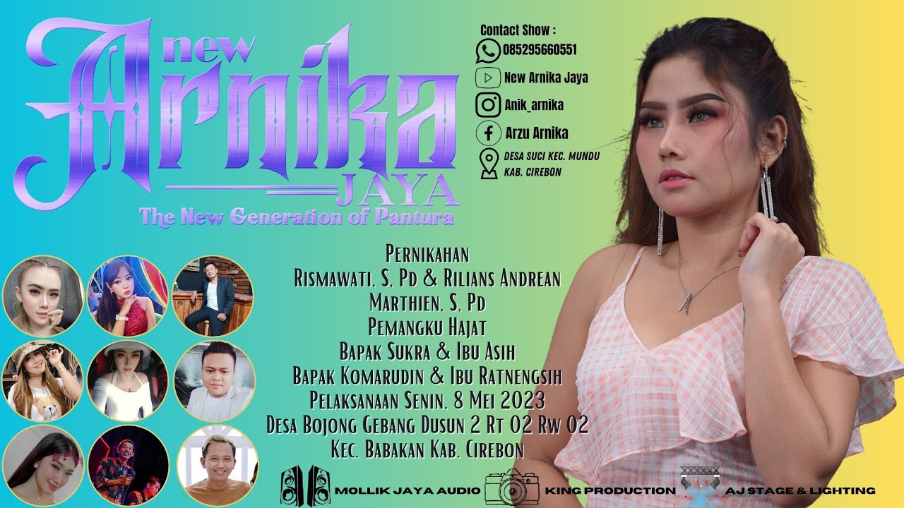 🔴 LIVE SIANG NEW ARNIKA JAYA SENIN, 8  MEI 2023 DESA BOJONG GEBANG KEC. BABAKAN KAB. CIREBON