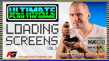 Loading Screens ULTIMATE PLAY THE GAME Retro Game ZX Spectrum Amstrad CPC Commodore 64 vol 3