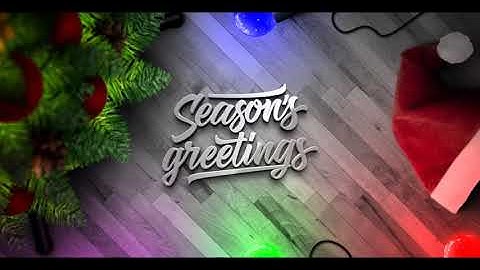 Christmas Lights Logo Intro Reveal Adobe after effect templates Free Download 2021 (Free Music)