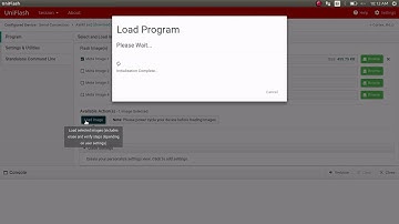 Using Uniflash Flashing TI AWR1642 Out of Box Demo