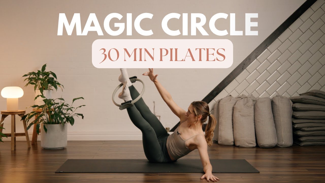 Pilates Ring 30 Min Class | Glutes, core, inner & outer thighs | By An Osteopath