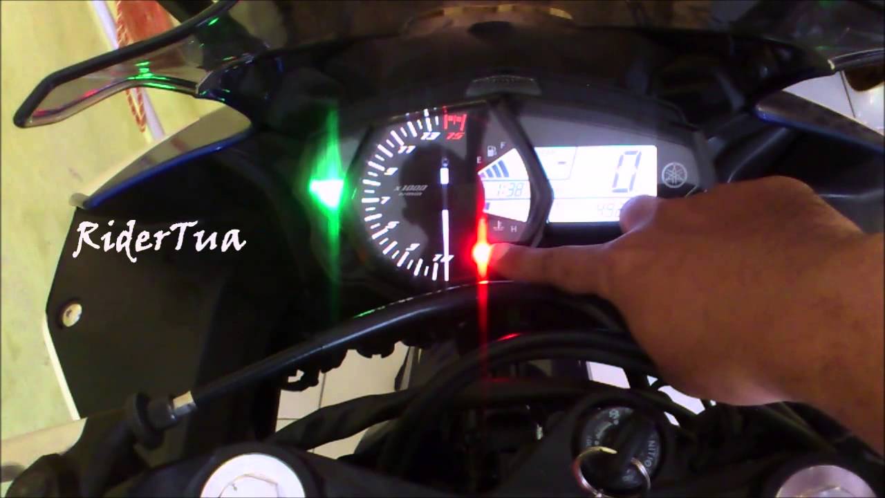 Review Speedometer Yamaha YZF R25 Bahasa Indonesia YouTube