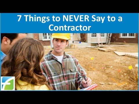 hire a contractor