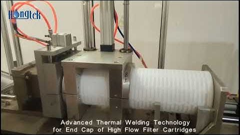 High Flow Pleated Filter Cartridges Made By Thermal Welding Technology