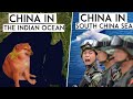 Why does china never dare to challenge india in the indian ocean