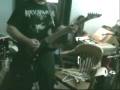 Distorted mind  fires of fate 3guitar jam.