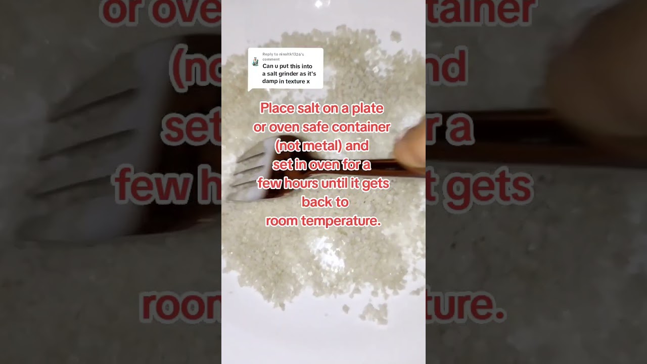 How To Dry Celtic Salt For Your Salt Grinder!