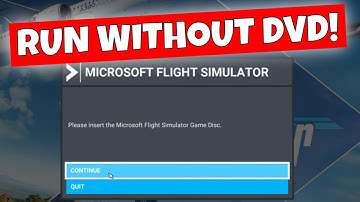How To Play MSFS Microsoft Flight 2020 Without The CD DVD Disk - Totally Legal