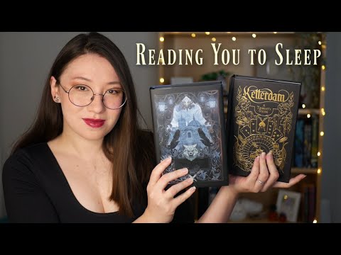 ASMR Reading You To Sleep Six Of Crows OwlCrate Unboxing Show Tell