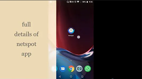 full details of netspot app( best WIFI analyzer)