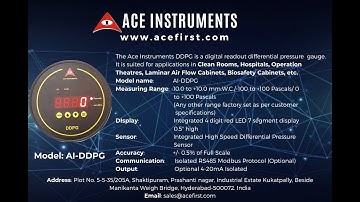 Digital Differential Pressure Gauge