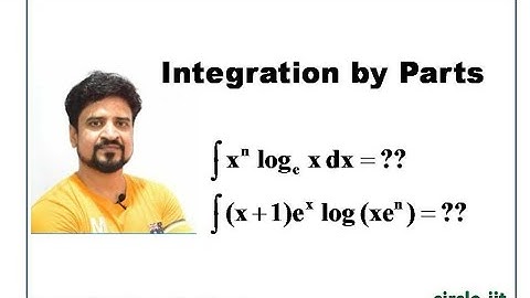 Integration by parts lecture 3 | Class 12 | IIT JEE | Manoj Tiwary