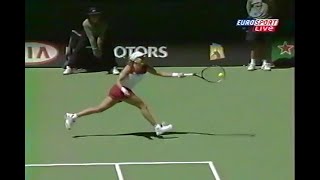 Monica Seles vs. Francesca Schiavone Australian Open 2002 R3