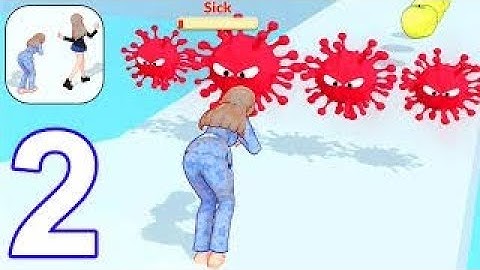 Run 2 Health 🍐🍏🥭🌈Games All Levels Gameplay Android,Walkthrough ios,New Game Big Update Levels.