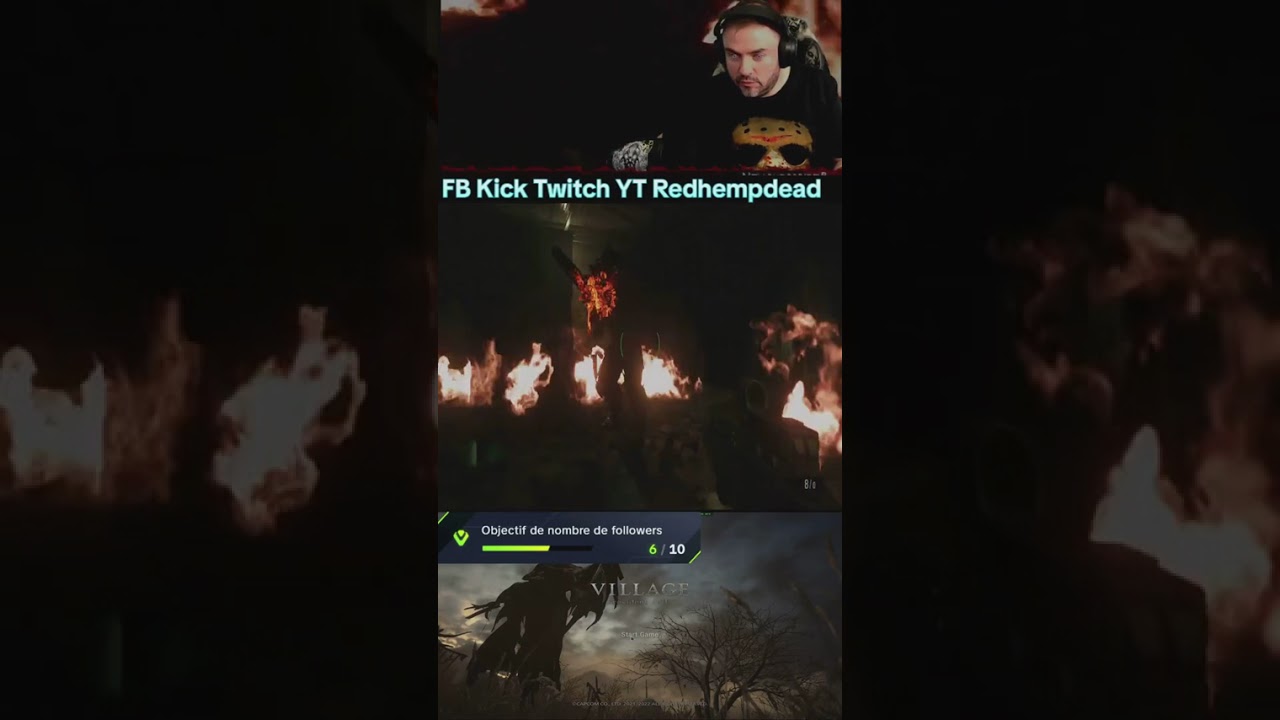 Resident Evil 8 Village Big engine boss fight 😬