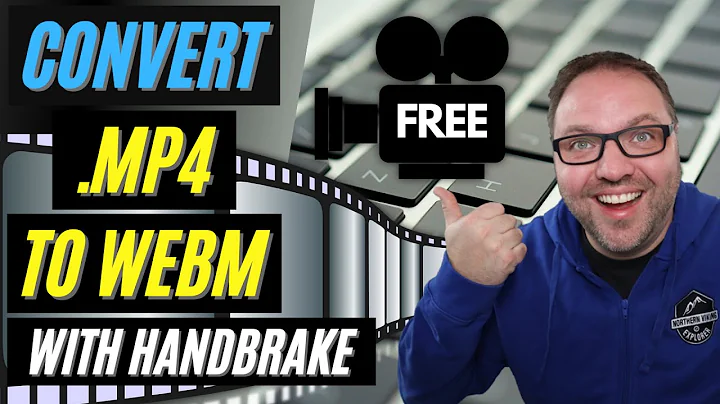 🎥 How to Convert MP4 to WebM | Free with HandBrake | WebM Converter