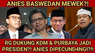 ANIS CRIED WHEN SEEING THIS! ROCKY GERUNG SUPPORTS KDM AND PURBAYA AS PRESIDENT AND VICE PRESIDEN...