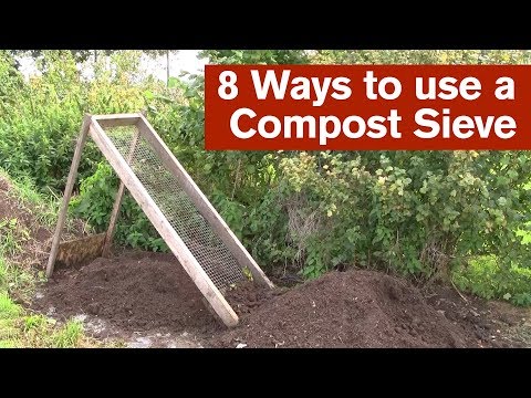 Video: What Is A Soil Sifter – Lär dig hur du använder kompostsilar