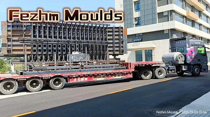 Productivity doubles & Labor saved 100%！Fezhm Moulds for 3D Modular：Hydraulic & Automatic